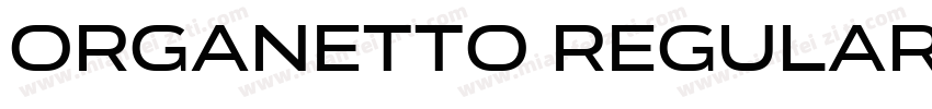 Organetto Regular C字体转换
